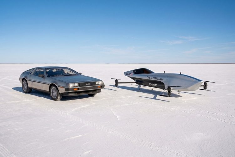 DeLorean entra nas corridas de carros voadores