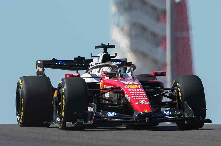 F1: Ferrari levou a Austin pacote de melhorias focado no eixo traseiro