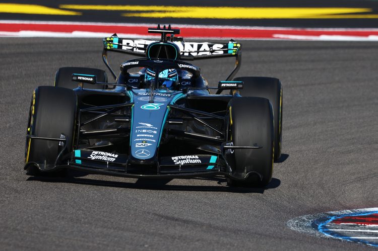 F1: Toto Wolff admite que George Russell tem dificuldade em explorar o Mercedes W17