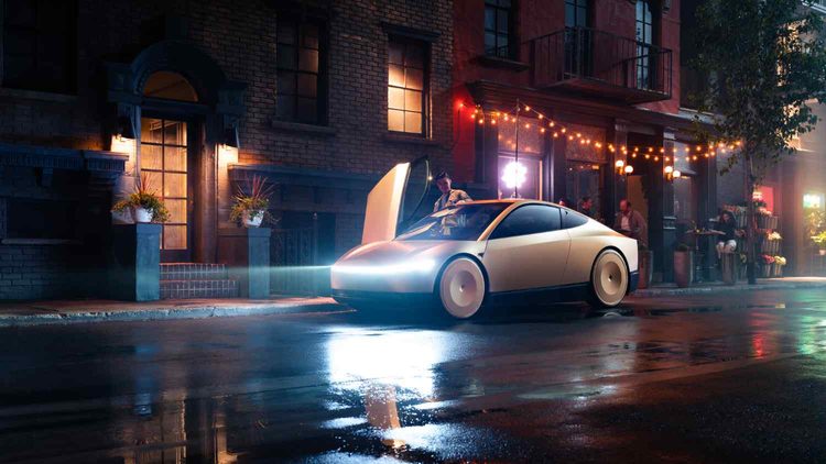 Paris-2026: Tesla estreia Cybercab na Europa