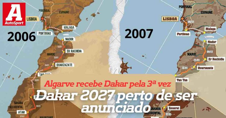 Dakar de regresso a Portugal: Algarve recebe prólogo e 1ª etapa