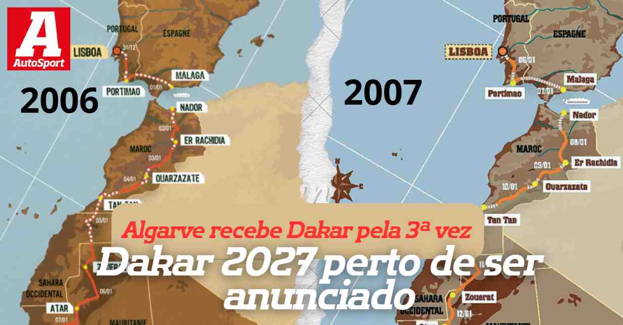 Dakar de regresso a Portugal: Algarve recebe prólogo e 1ª etapa