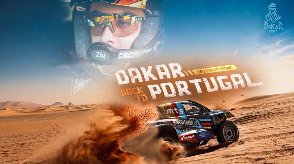 Francisco Barreto quer estrear-se no Dakar 2027 e luta para garantir a presença