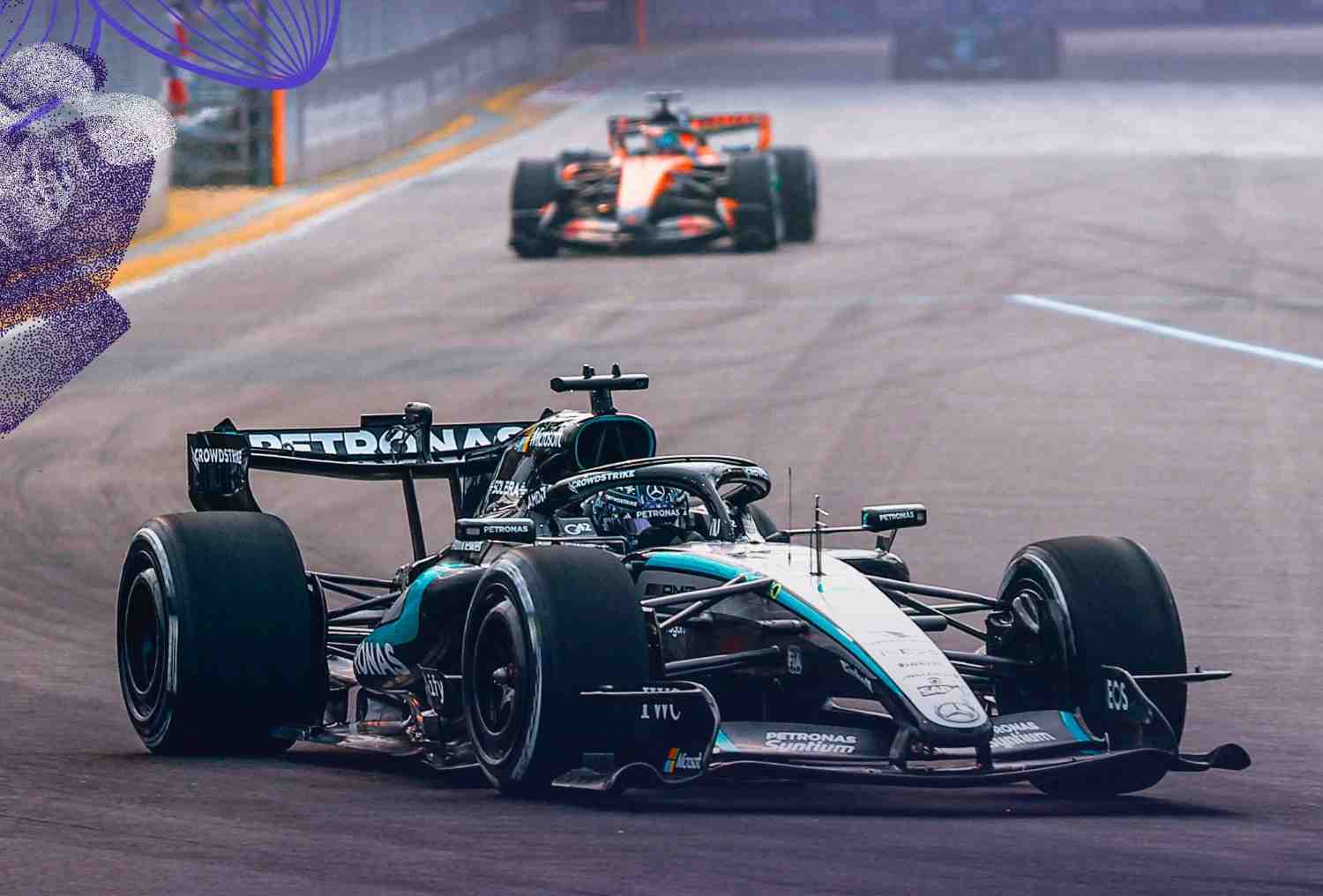 GP de Singapura de F1/TL1: George Russell lidera sessão única