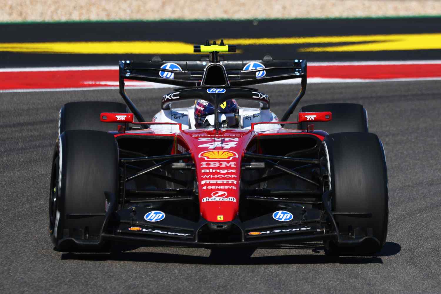 GP dos EUA de F1: Ferrari ‘limpou’ as três sessões, Hamilton lidera TL3