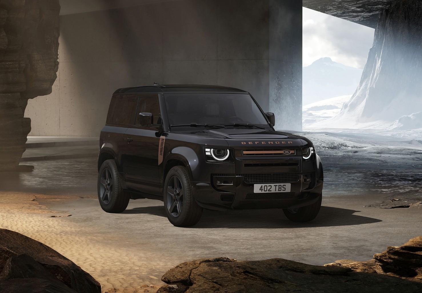 Defender recebe “pack” especial com detalhes cobre