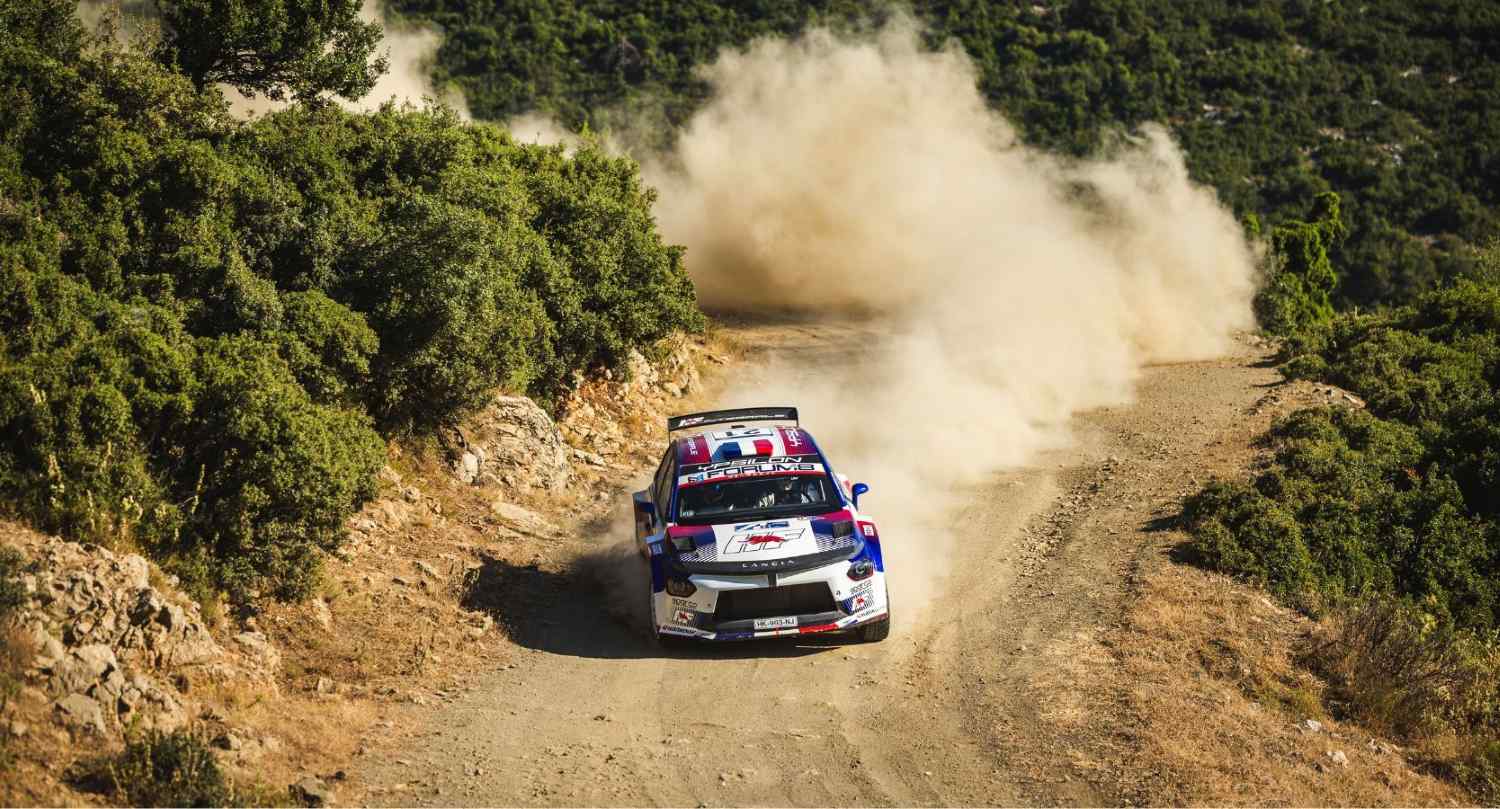 Lancia encerra primeira época no WRC com quatro Ypsilon Rally2 HF Integrale na Sardenha