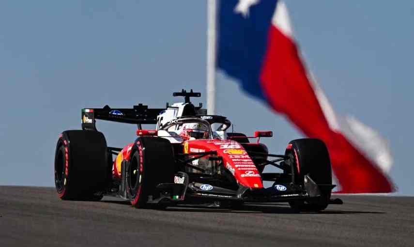 GP dos EUA de F1: Charles Leclerc repete liderança no TL2