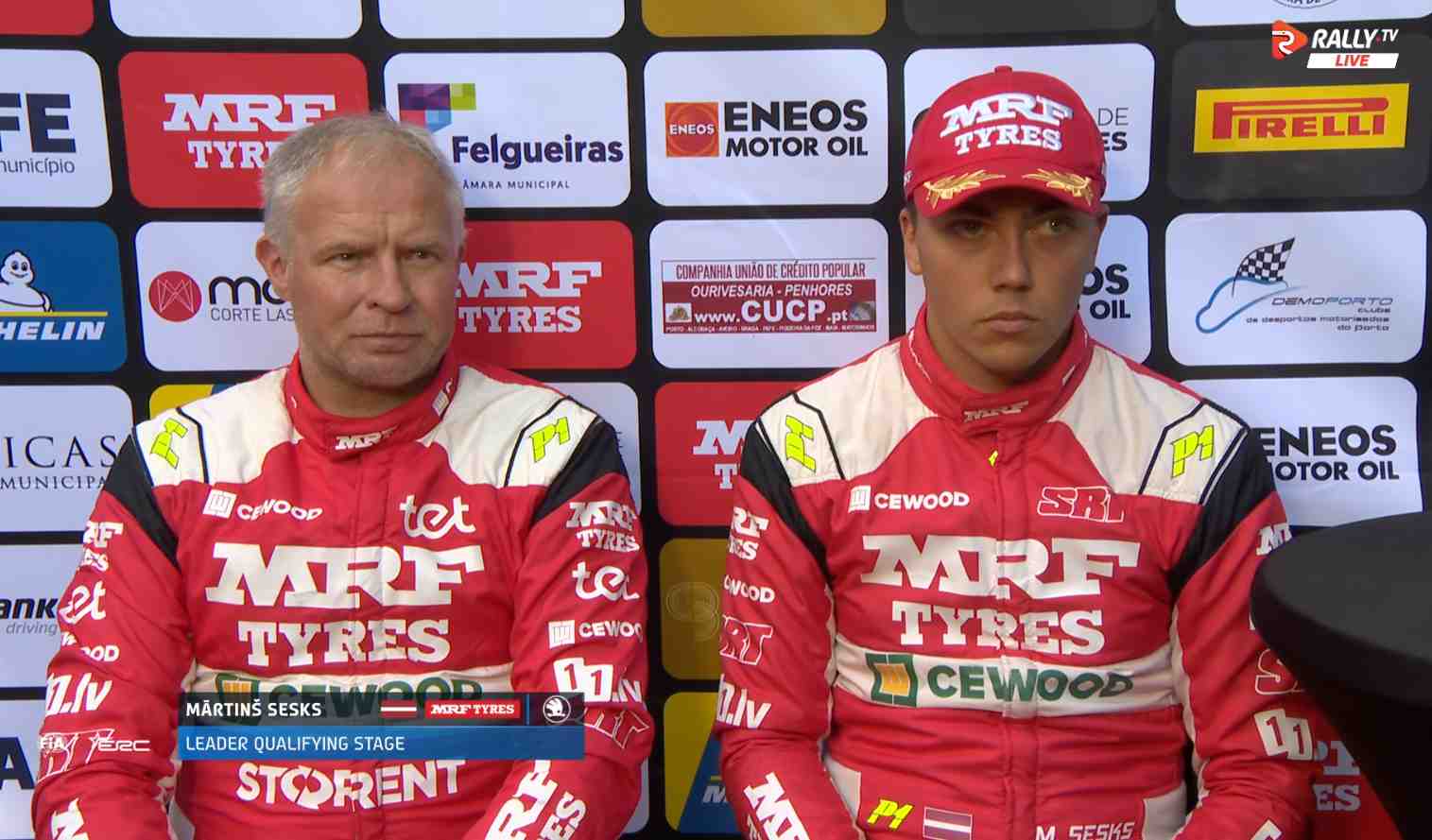 Rali 6 Cidades Norte de Portugal: Martins Sesks liderou shakedown, Armindo Araujo melhor português