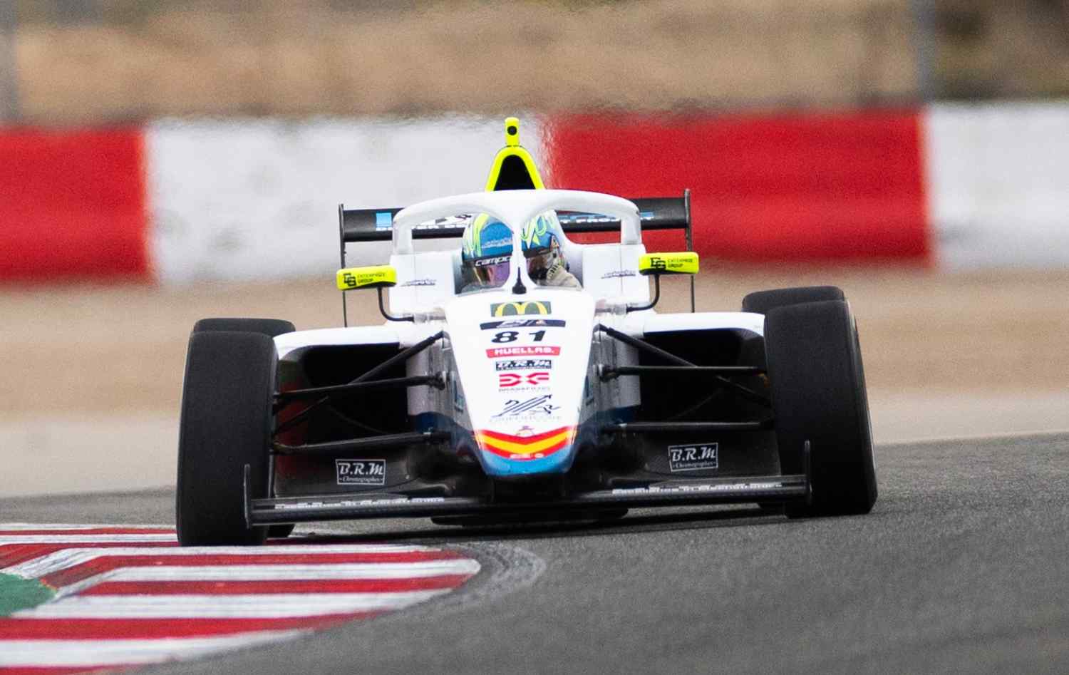 Noah Monteiro mantém luta pelo título do Campeonato Espanhol de Fórmula 4 até Barcelona
