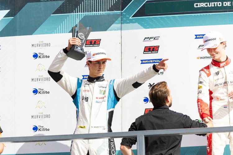 Noah Monteiro mantém luta pelo título do Campeonato Espanhol de Fórmula 4 até Barcelona