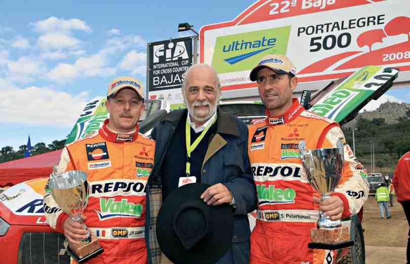 História da Baja Portalegre: A primeira (e única) do Sr. Dakar, Stéphane Peterhansel, em 2008