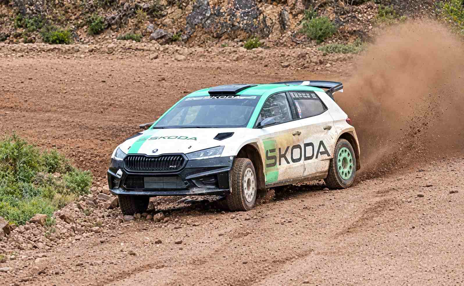 Škoda Fabia RS Rally2 Evo testa em Portugal