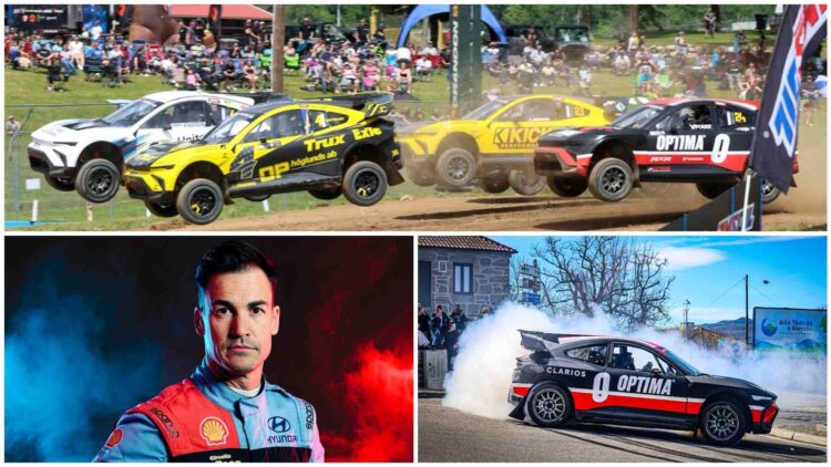 Dani Sordo estreia-se no ralicross ao volante do FC1 Hypercar de 1.100 cv na Final Mundial do RallyX em Montalegre