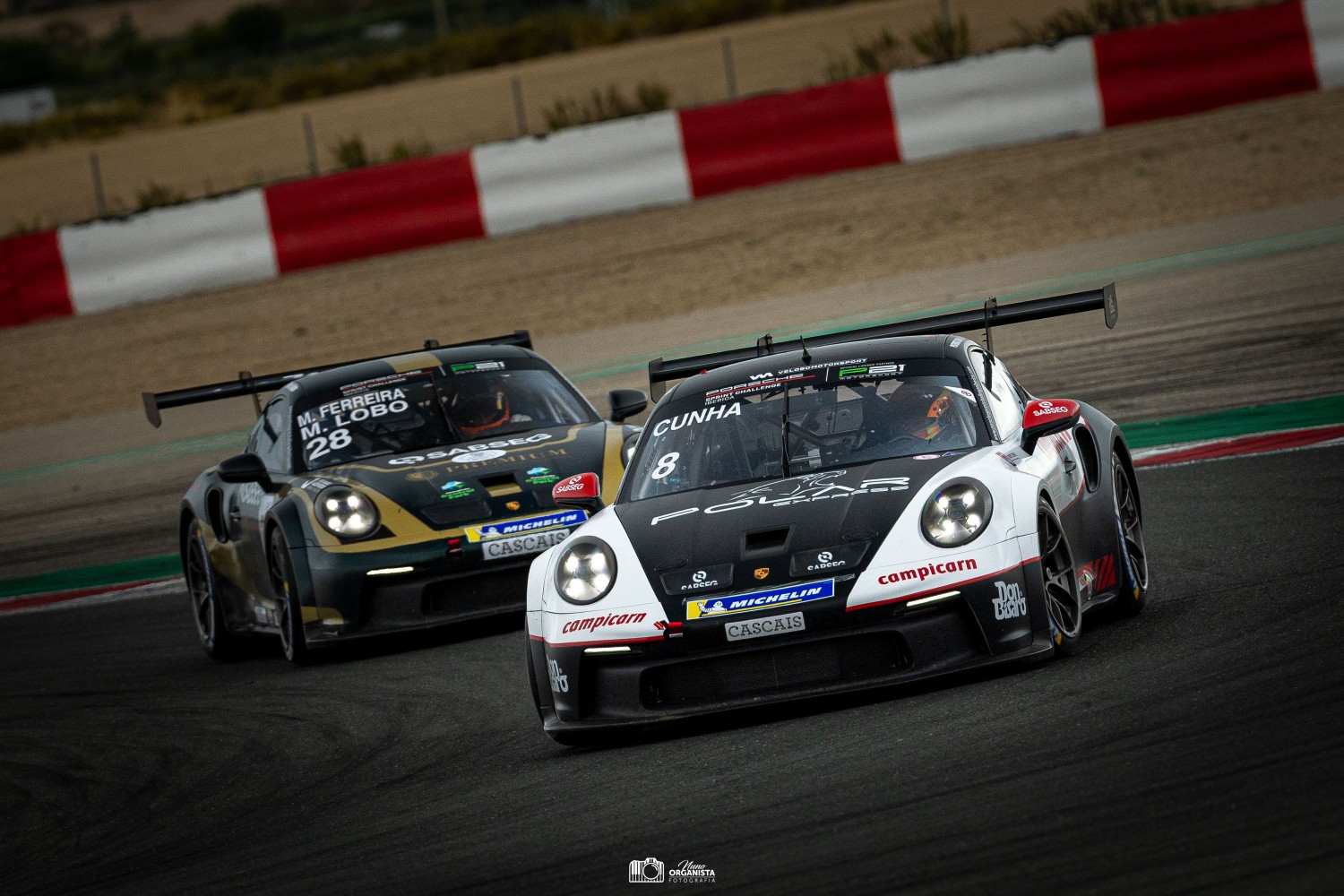 Porsche Sprint Challenge: Patrick Cunha triunfa à geral em Navarra