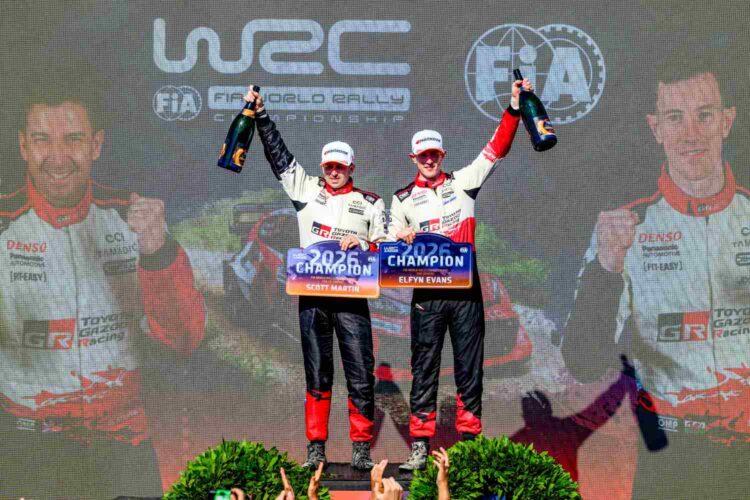 Akio Toyoda elogia persistência: “Parabéns, Elfyn. Tu mereces mesmo!”