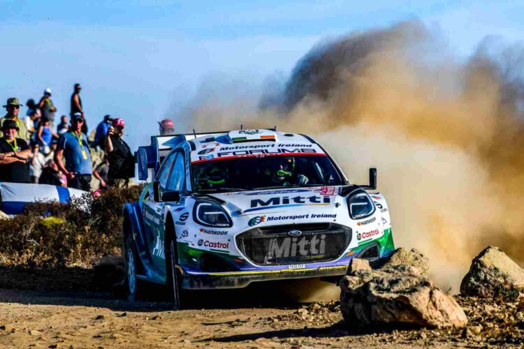 WRC, Jon Armstrong contente com a sua época: “podemos estar felizes com o nosso potencial”