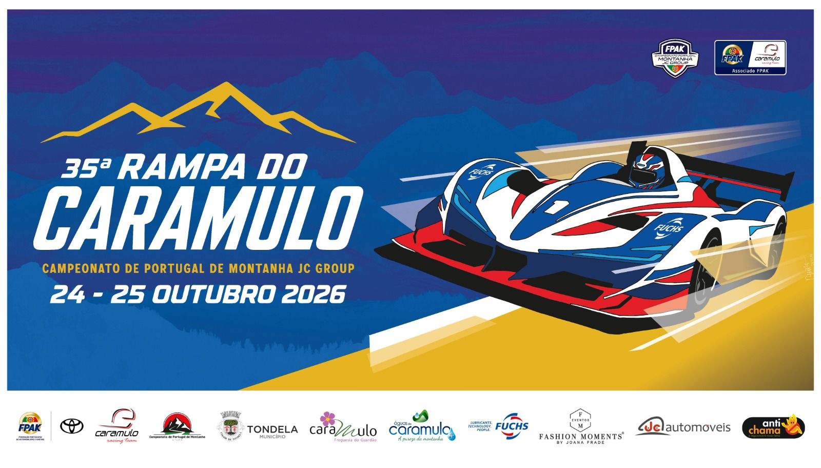 Rampa do Caramulo decide títulos do Campeonato de Portugal de Montanha