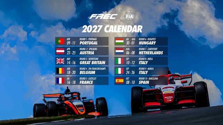 Calendário do FIA FREC expande-se para 10 rondas em 2027 com arranque em Portugal