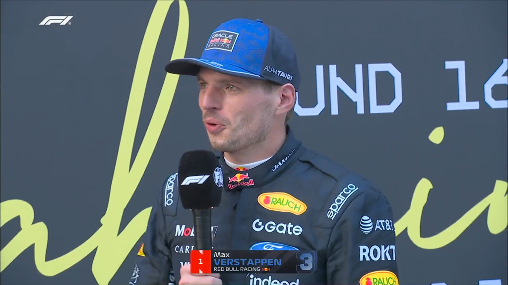 GP do Bahrein F1, Max Verstappen: “Incrivelmente orgulhoso de todos”
