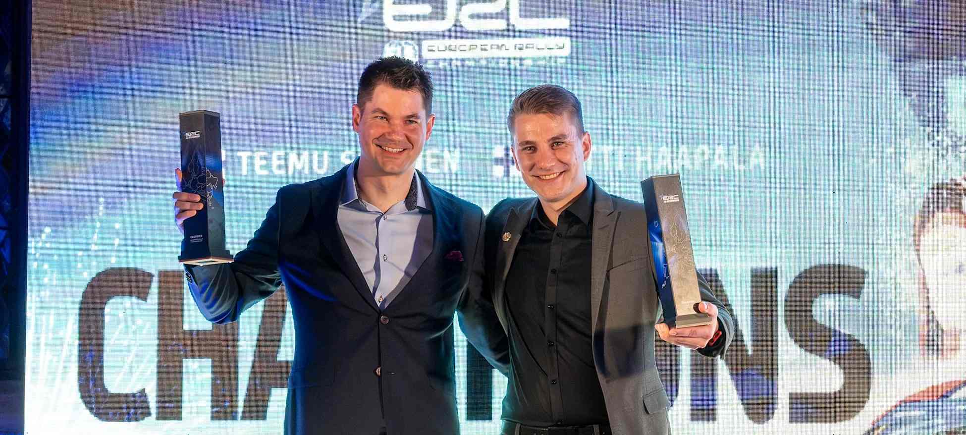 Campeões do Campeonato Europeu de Ralis de 2026 coroados em Guimarães
