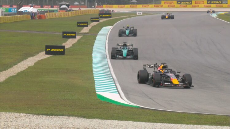 GP do Bahrein F1, volta 25: Verstappen lidera e cava o fosso para Antonelli